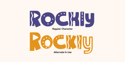 Kids Pony Font Poster 4