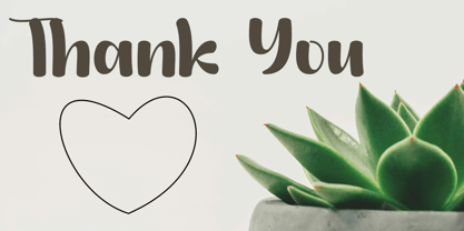 Natural Font Poster 7