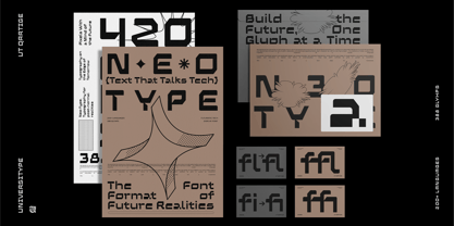 UT Qartige Font Poster 4