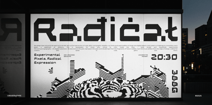 UT Qartige Font Poster 5