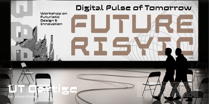 UT Qartige Font Poster 11