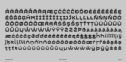 UT Qartige Font Poster 9