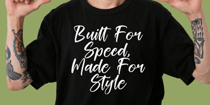 Glitters Sparkle Font Poster 9