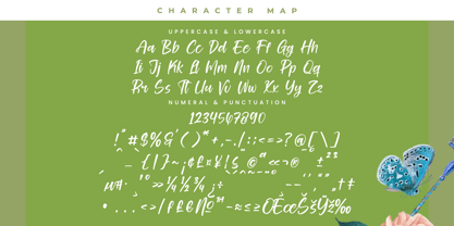 Glitters Sparkle Font Poster 14