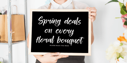 Glitters Sparkle Font Poster 12