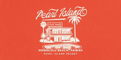 Saturide Script Font Poster 10