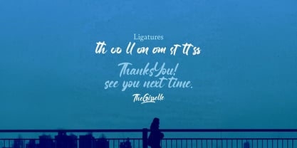 Gisselle Font Poster 8