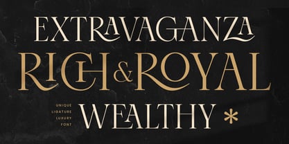 Greedy SS Font Poster 2