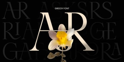 Greedy SS Font Poster 5