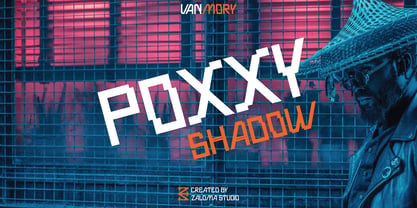 Vanmory Font Poster 4