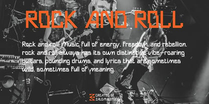 Vanmory Font Poster 8