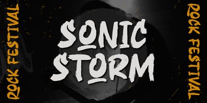 Brushec Font Poster 3