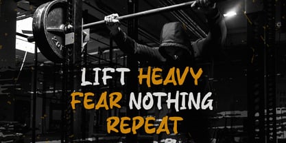 Brushec Font Poster 2