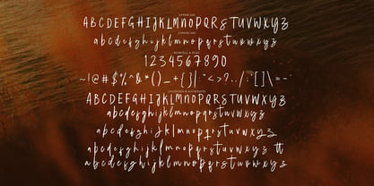 Badesra Signature Font Poster 3