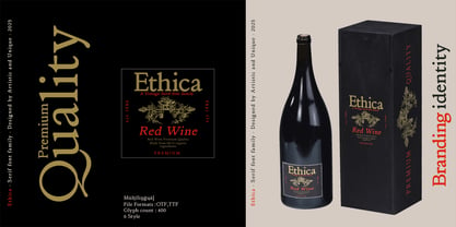Ethica Font Poster 14