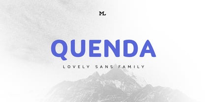 Quenda Font Poster 1