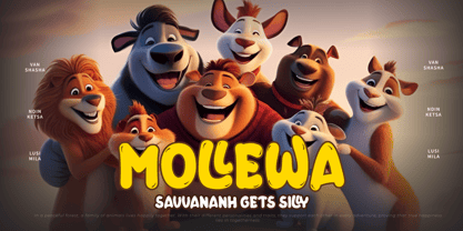 Yomogi Font Poster 4