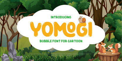 Yomogi Font Poster 1