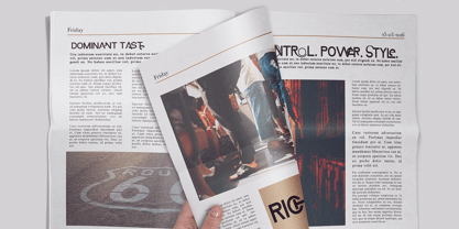 Batoraxis Font Poster 5