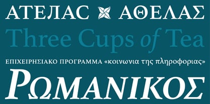 Athelas Font Poster 4