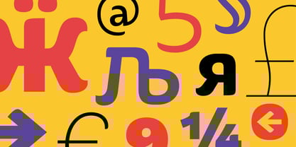 Iskra Cyrillic Font Poster 2