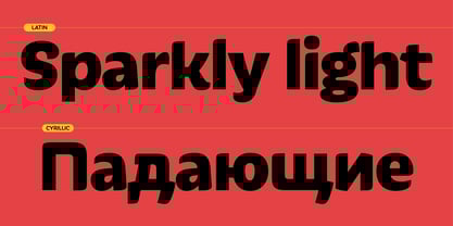 Iskra Cyrillic Font Poster 4
