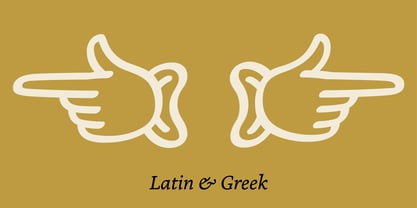 Marco Greek Font Poster 3