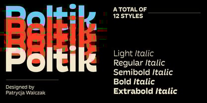 Poltik Font Poster 14
