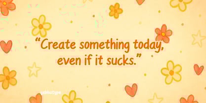 Ginger Ink Font Poster 4