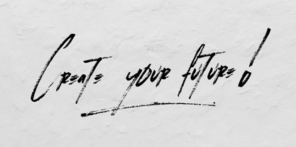 Malevolent Brush Font Poster 10