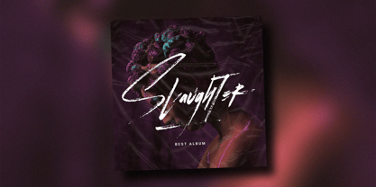 Malevolent Brush Font Poster 6