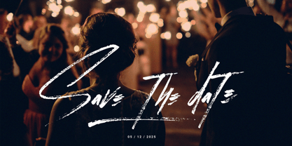 Malevolent Brush Font Poster 5