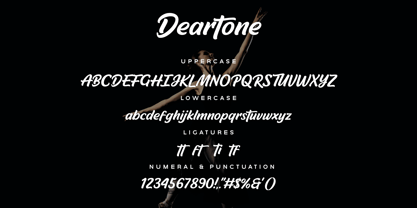 Deartone Font Poster 13
