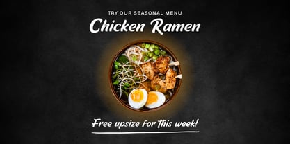 Deartone Font Poster 5