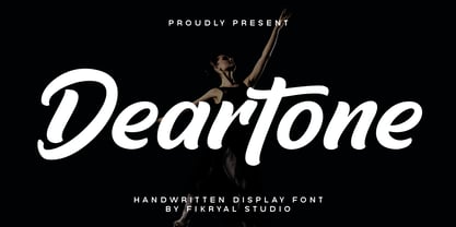 Deartone Font Poster 1