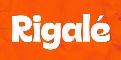 SLTF Rigale Font Poster 1