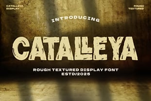 Catalleya Font Poster 1