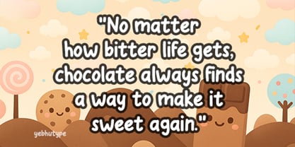 Choco Tale Font Poster 4