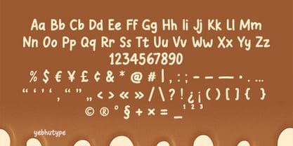 Choco Tale Font Poster 5
