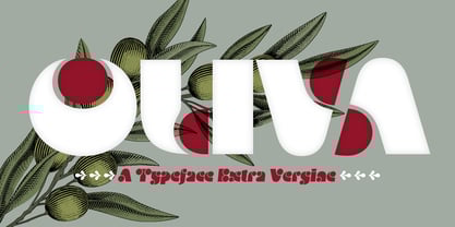 Oliva Font Poster 1