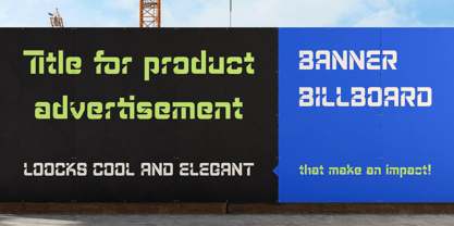 Cutting Font Poster 2