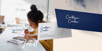 Vaizonlly Font Poster 3