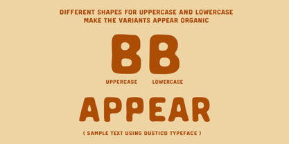 Dustico Font Poster 4