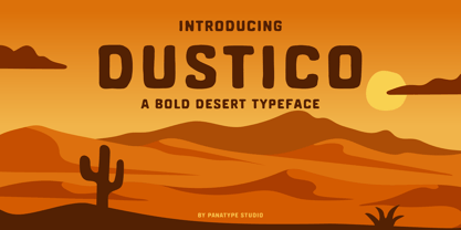 Dustico Font Poster 1