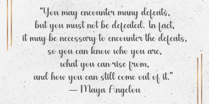 Otaven Font Poster 5