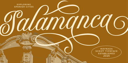 Maynada Font Poster 9