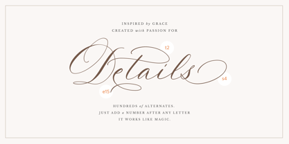 La Rumba Font Poster 3