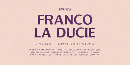 Gallion Pro Font Poster 6