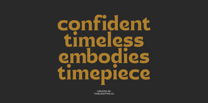 Namio Magah Font Poster 7