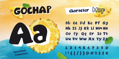 Gochap Font Poster 2